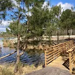 Chalet 10 Chaleureux Confort Dans Domaine Avec Piscine Au Coeur Des Landes Bord De Avec Amenagee *